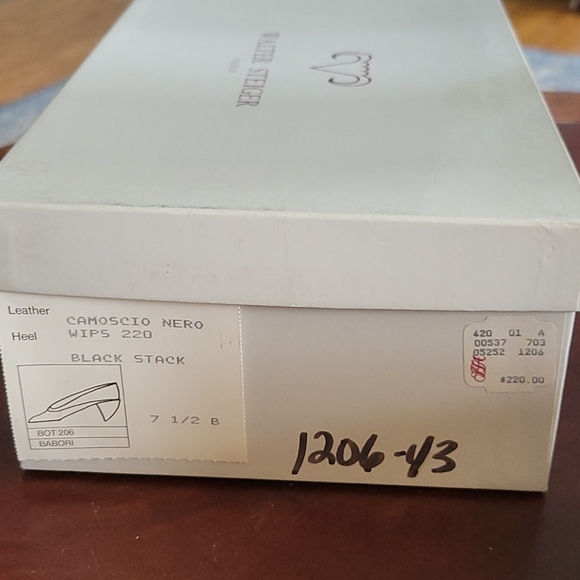 VTG Walter Steiger suede and snakeskin - Picture 10 of 10